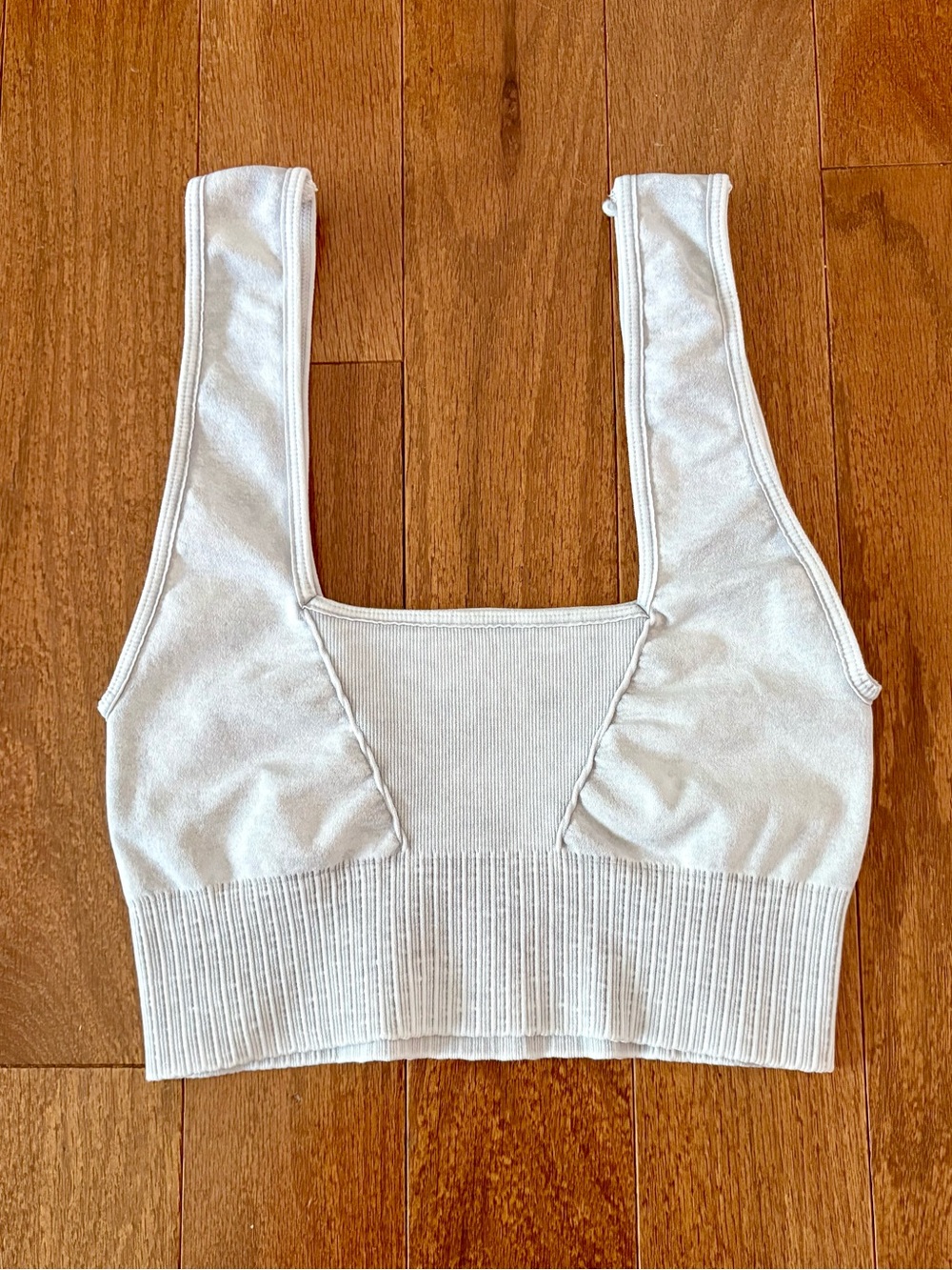 FREE PEOPLE Good Karma Crop Top Square Neck XS/S - Picture 3 of 12
